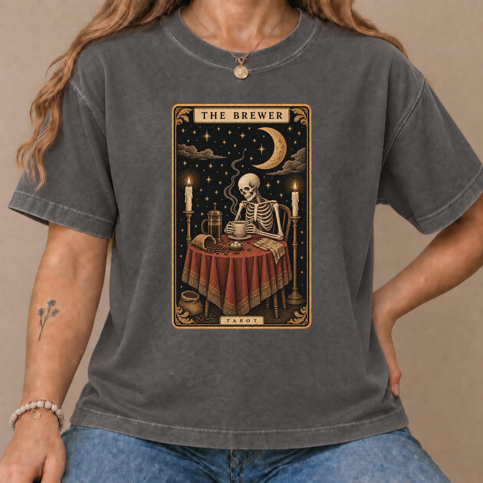 Tarot Card Coffee Shirt